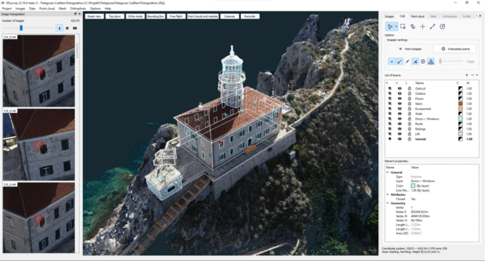 3D Survey Drone Tabanlı Profesyonel Haritalama Yazılımı