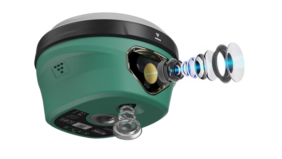 STEC SDi Pro – Lazerli-Kameralı, FusionAR Destekli GNSS Set