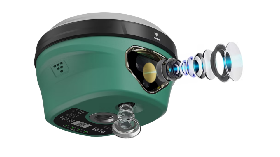 STEC SDi Pro – Lazerli-Kameralı, FusionAR Destekli GNSS Set